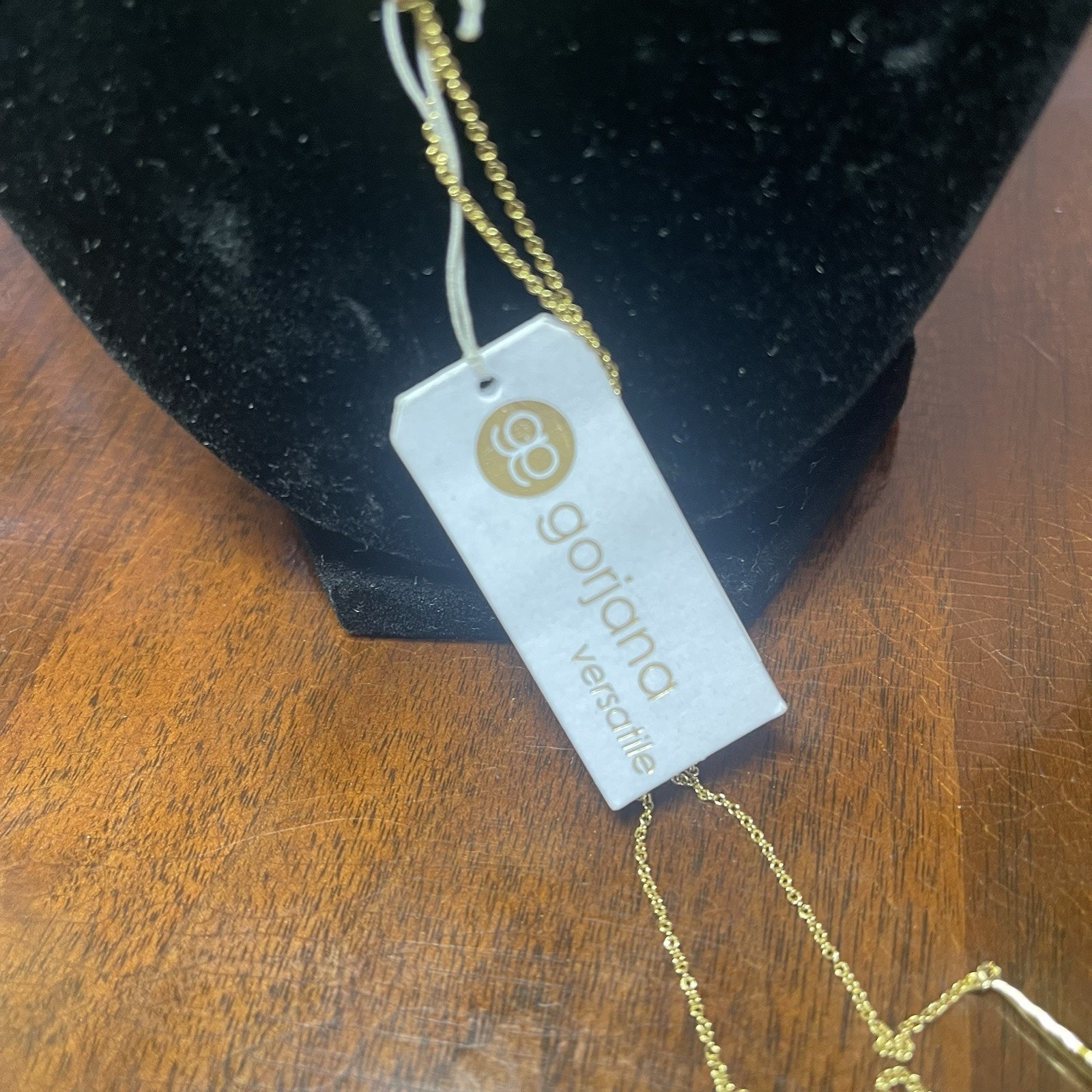 Gorjana Nwt 18k Plated Versatile Lariat Bolo Necklace 36” — image 4 of 7